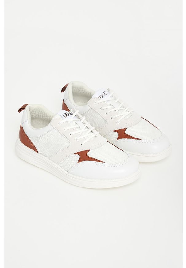 Liu Jo - Sneakersy męskie skórzane LIU JO. Materiał: skóra