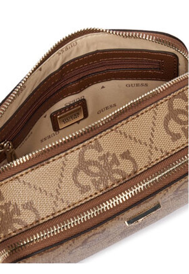 Guess Torebka Noelle II HWSO96 72140 Beżowy. Kolor: beżowy. Materiał: skórzane