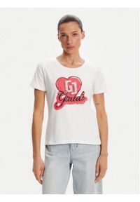 Gaudi T-Shirt 511BD64037 Biały Regular Fit. Kolor: biały. Materiał: bawełna