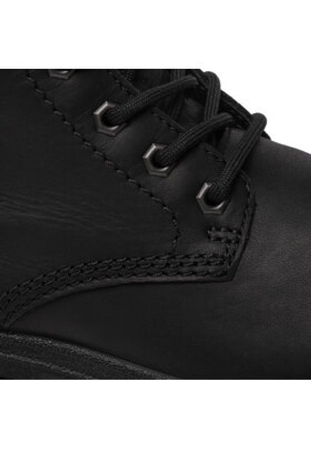 ecco - ECCO Trapery Grainer W 21472301001 Czarny. Kolor: czarny. Materiał: skóra, nubuk