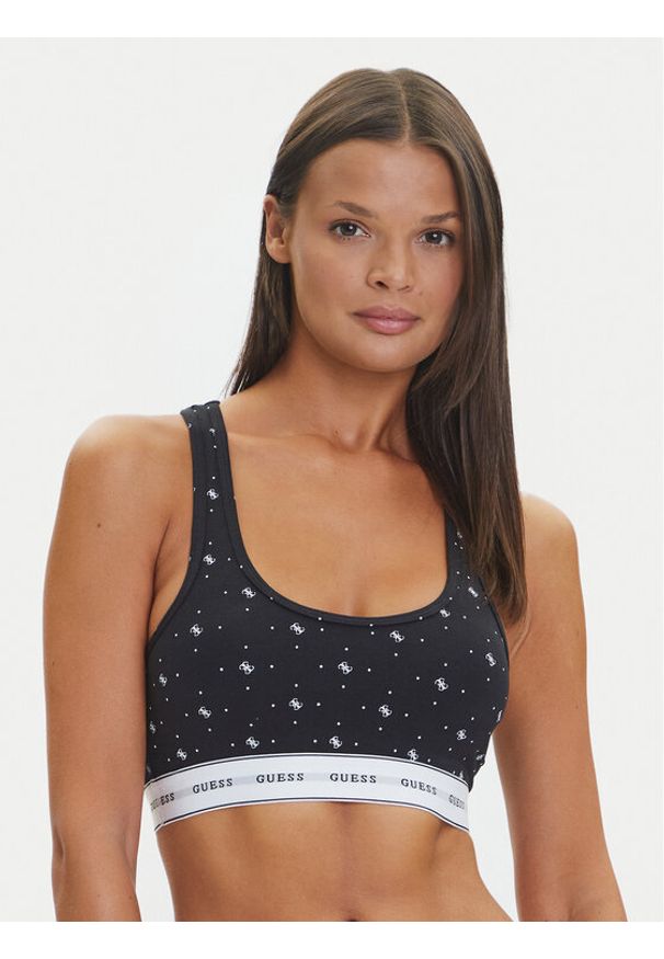 Guess Stringi O97E04 KBOE1 Czarny. Kolor: czarny. Materiał: bawełna