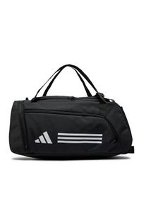 Adidas - adidas Torba Essentials 3-Stripes Duffel Bag IP9862 Czarny. Kolor: czarny. Materiał: materiał #1