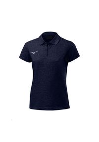 Damska koszulka polo Mizuno Shizuoka. Typ kołnierza: polo. Kolor: niebieski #1