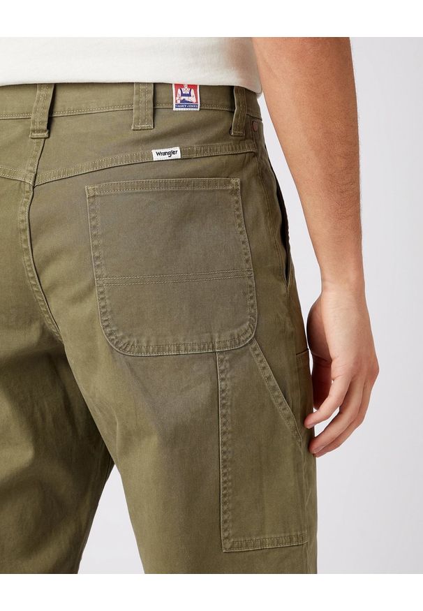 Wrangler - SPODNIE MĘSKIE WRANGLER CASEY UTILITY LONE TREE GREEN W1C550G38 112141233