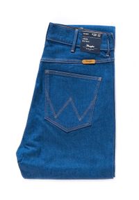 Wrangler - WRANGLER JESS SUMMER BLUE W22GBA90N. Stan: podwyższony. Wzór: jednolity #1