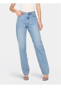 only - ONLY Jeansy Jaci 15296921 Niebieski Straight Fit. Kolor: niebieski