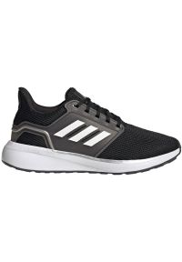 Adidas - Buty do biegania adidas EQ19 Run W GY4731 czarne. Zapięcie: sznurówki. Kolor: czarny. Materiał: guma. Szerokość cholewki: normalna. Model: Adidas Cloudfoam. Sport: bieganie #7