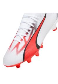 Buty piłkarskie Puma Ultra Match FG/AG M 107347 01 białe białe. Kolor: biały. Szerokość cholewki: normalna. Sport: piłka nożna #6