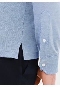 Pako Lorente - PAKO LORENTE – Bawełniana koszula męska w kolorze niebieskim. Kolor: niebieski. Materiał: bawełna #6