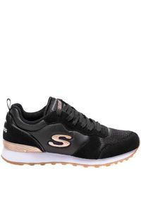 skechers - Buty do chodzenia damskie Skechers 111BLK. Zapięcie: sznurówki. Kolor: czarny. Materiał: tkanina, materiał. Szerokość cholewki: normalna. Sport: turystyka piesza