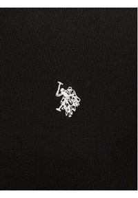 U.S. Polo Assn. Sweter MUP2963 Czarny Regular Fit. Typ kołnierza: polo. Kolor: czarny. Materiał: bawełna