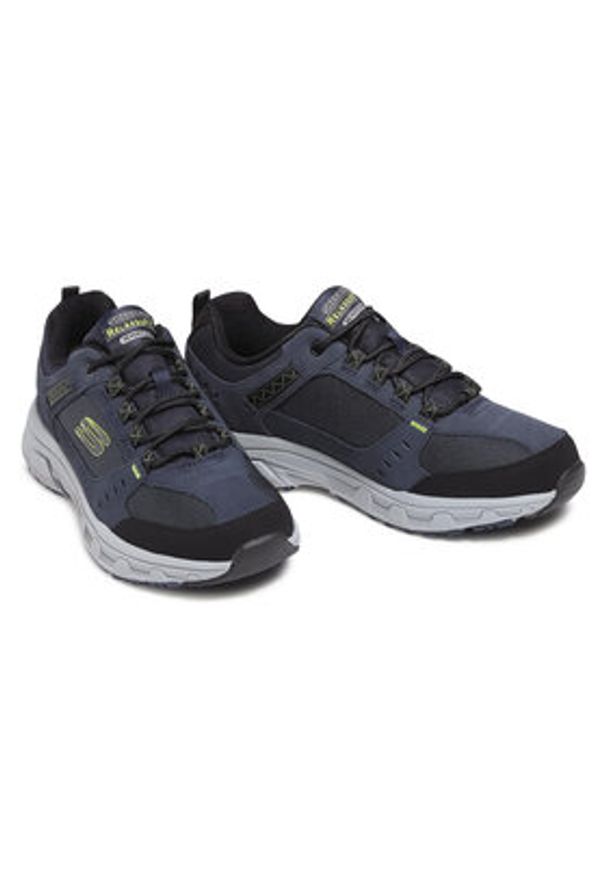skechers - Skechers Trekkingi Oak Canyon 51893/NVLM Granatowy. Kolor: niebieski. Materiał: materiał. Sport: turystyka piesza
