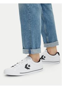 Converse Tenisówki Sport Casual A17559C Biały. Okazja: na co dzień. Kolor: biały. Materiał: materiał. Styl: sportowy, casual #3