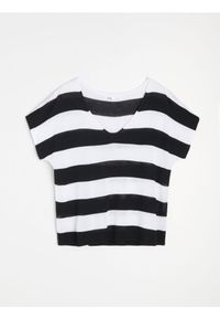 Sinsay - Bluzka z domieszką wiskozy - wielobarwny. Materiał: wiskoza #1