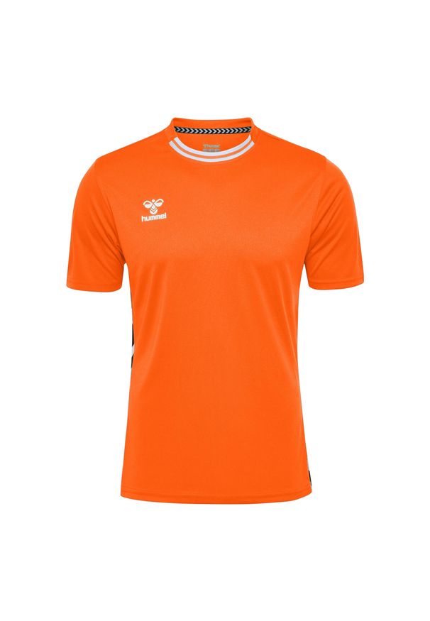 Koszulka Hummel Playful. Kolor: pomarańczowy. Sport: fitness, piłka nożna