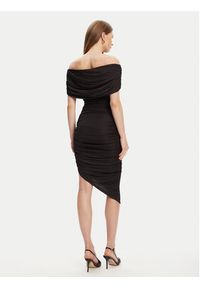 Marciano Guess Sukienka koktajlowa 5YGK06 6334A Czarny Extra Slim Fit. Kolor: czarny. Materiał: wiskoza. Styl: wizytowy #4