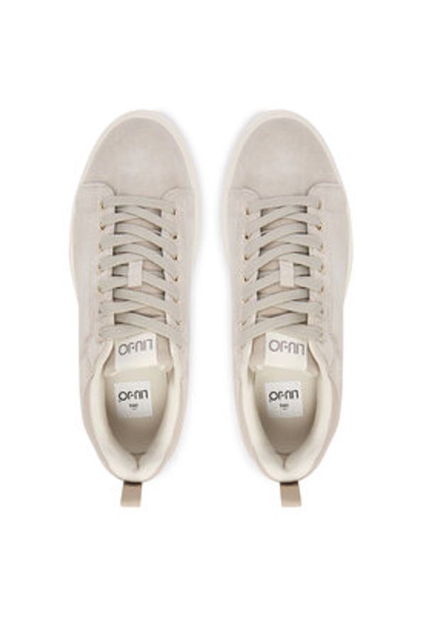 Liu Jo Sneakersy Big 05 7G5015 PX027 Beżowy. Kolor: beżowy. Materiał: zamsz, skóra