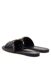 Tory Burch Klapki Eleanor 157966 Czarny. Kolor: czarny. Materiał: skóra #3