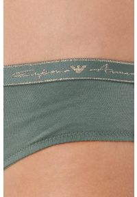 Emporio Armani Underwear Figi. Materiał: materiał, dzianina. Wzór: gładki