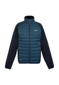 Kurtka hybrydowa Regatta Clumber IV. Kolor: niebieski. Materiał: puch. Sport: turystyka piesza #1