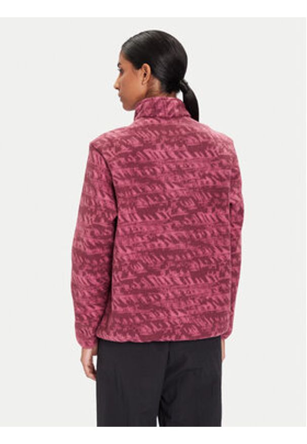 Jack Wolfskin Polar Big Sky A65449 Bordowy Relaxed Fit. Kolor: czerwony. Materiał: syntetyk