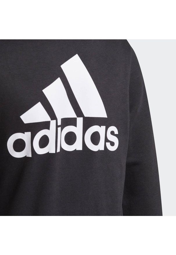 Adidas - Bluza dziecięca z kapturem na zamek błyskawiczny adidas Essentials. Typ kołnierza: kaptur. Kolor: czarny, biały, wielokolorowy
