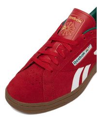 Reebok Sneakersy EO-CLUB C GROUNDS UK 100244996 Czerwony. Kolor: czerwony. Materiał: zamsz, skóra. Model: Reebok Club #6