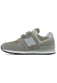 Buty do chodzenia dziecięce New Balance 574. Kolor: szary. Model: New Balance 574. Sport: turystyka piesza