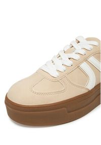 DeeZee Sneakersy AM2518 Beżowy. Kolor: beżowy. Materiał: skóra #4