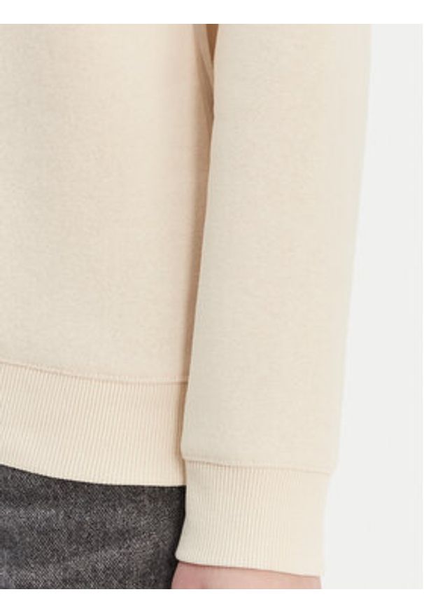 Roxy Bluza Surf Stoked Crew Brushed Vint ERJFT05018 Écru Regular Fit. Kolor: kremowy. Materiał: bawełna