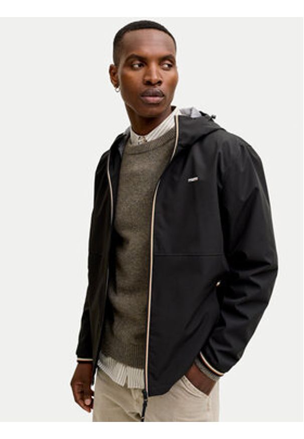 Jack & Jones Kurtka przejściowa Blualves 12291908 Czarny Regular Fit. Kolor: czarny. Materiał: syntetyk