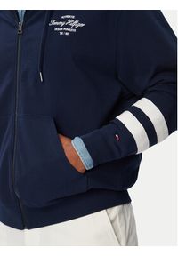 TOMMY HILFIGER - Tommy Hilfiger Bluza Nautical MW0MW43184 Granatowy Regular Fit. Kolor: niebieski. Materiał: bawełna #5