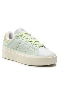 Adidas - adidas Buty Stan Smith Bonega W GY9343 Zielony. Kolor: zielony. Materiał: skóra
