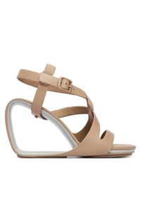United Nude Sandały Mobius Straps Hi 1099793216 Beżowy. Kolor: beżowy. Materiał: skóra #1