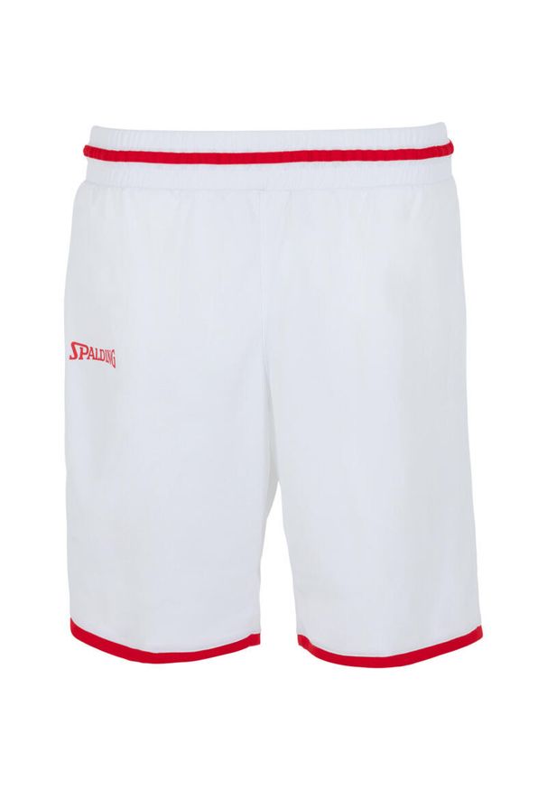 SPALDING - Szorty damskie Spalding Move. Kolor: wielokolorowy, biały, czerwony. Sport: koszykówka, fitness