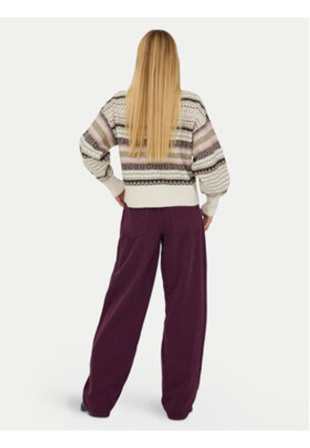 only - ONLY Sweter Arianne 15285832 Beżowy Regular Fit. Kolor: beżowy. Materiał: syntetyk