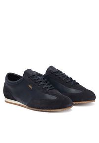 BOSS Sneakersy Lineor 50568463 Granatowy. Kolor: niebieski. Materiał: zamsz, skóra #2