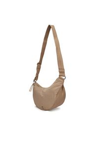Calvin Klein Jeans Torebka Luna Nylon Sling Bag LV04K3095G Beżowy. Kolor: beżowy