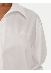 Guess Koszula W6RH57 WAF10 Biały Oversize. Kolor: biały. Materiał: bawełna #3