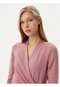 Rinascimento Sukienka koktajlowa CFC0122980003 Różowy Regular Fit. Kolor: różowy. Materiał: wiskoza. Styl: wizytowy #5