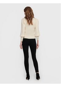 only - ONLY Sweter Katia 15232494 Beżowy Regular Fit. Kolor: beżowy. Materiał: wiskoza #6