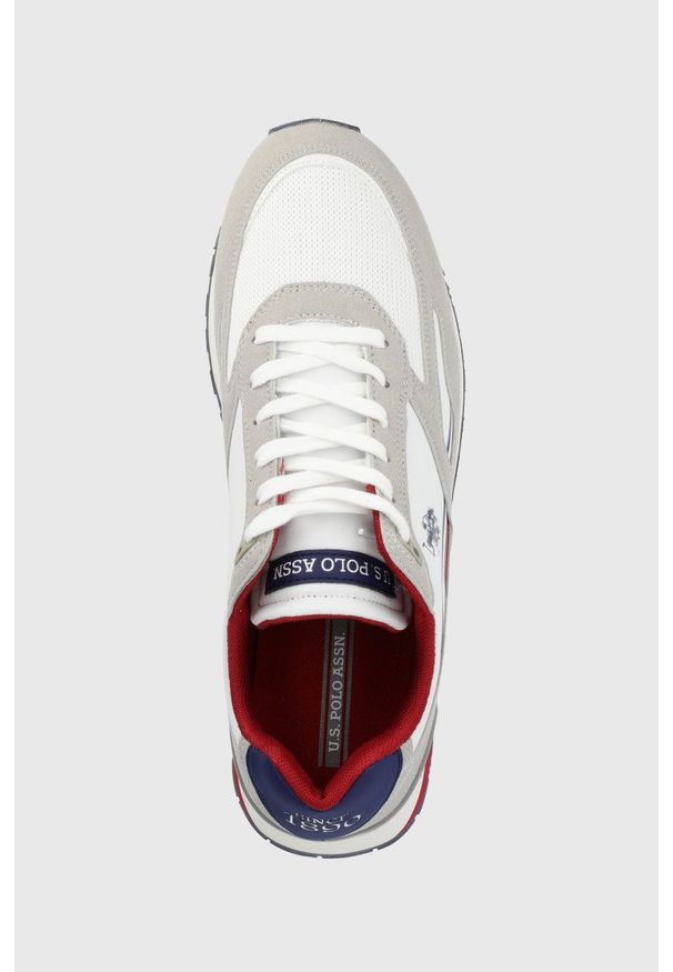 U.S. Polo Assn. sneakersy kolor szary. Zapięcie: sznurówki. Kolor: szary. Materiał: guma