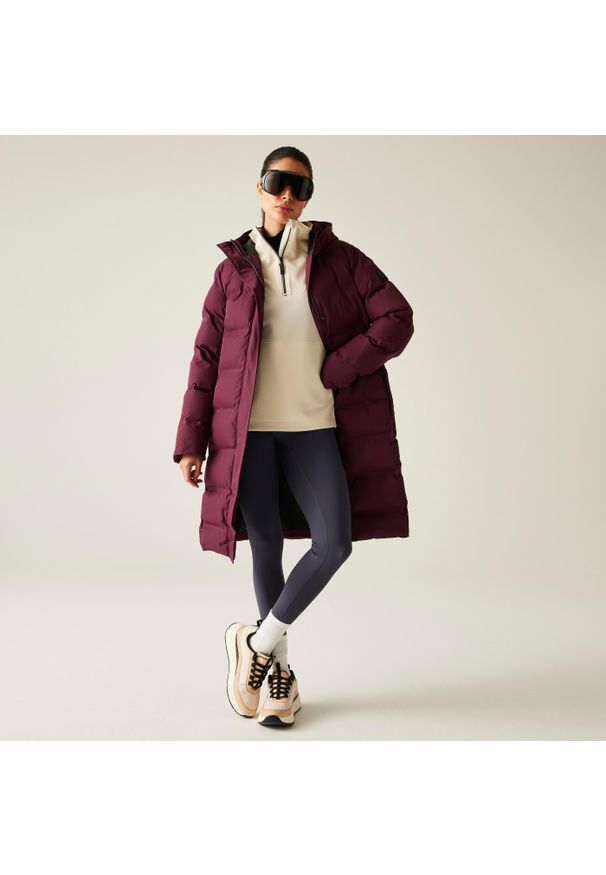 DARE 2B - Damska kurtka ocieplana Wander. Kolor: fioletowy. Materiał: puch. Sport: turystyka piesza