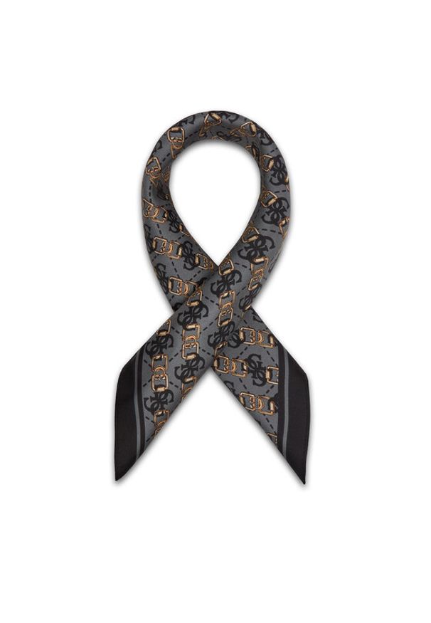 Guess Apaszka AW5454 SIL03 Szary. Kolor: szary. Materiał: jedwab