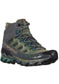 LA SPORTIVA - Buty trekkingowe męskie La Sportiva La Ultra Raptor Ii Mid Gtx. Wysokość cholewki: za kostkę. Kolor: wielokolorowy, zielony. Materiał: syntetyk, materiał. Szerokość cholewki: normalna. Sport: turystyka piesza #1