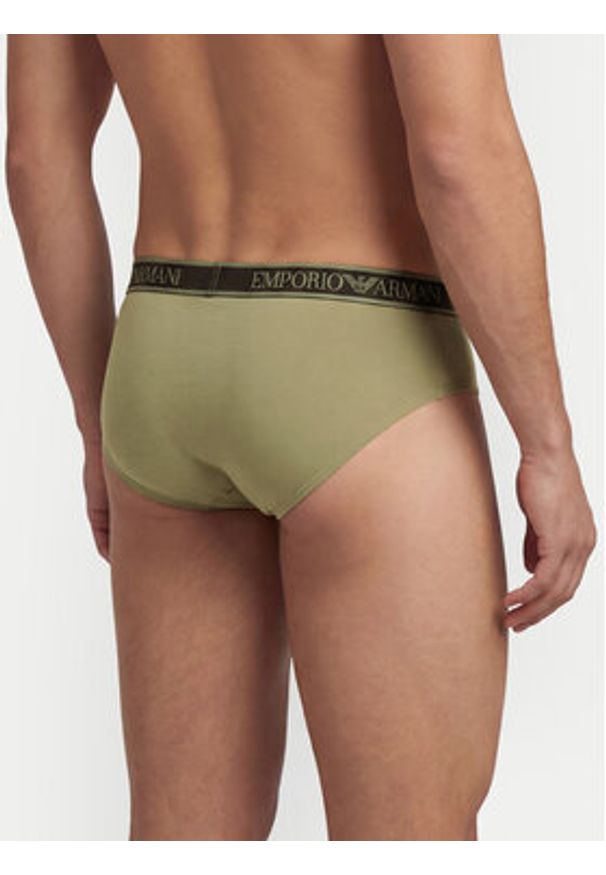 Emporio Armani Underwear Komplet slipów EM000369 AF20669 M7115 Kolorowy. Materiał: bawełna. Wzór: kolorowy