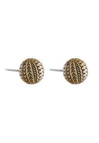 MARC JACOBS - Marc Jacobs Kolczyki The Monogram Stud 2S4JER001J53 Złoty. Materiał: metalowe. Kolor: złoty #4