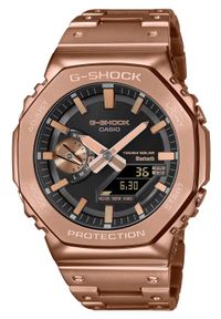 G-Shock - G-SHOCK ZEGAREK ORIGINAL FULL METAL GM-B2100GD-5AER. Rodzaj zegarka: cyfrowe. Styl: sportowy