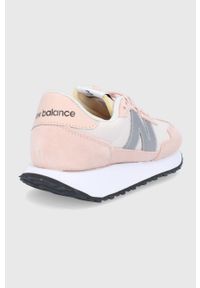 New Balance Buty WS237CA kolor różowy na płaskiej podeszwie. Zapięcie: sznurówki. Kolor: różowy. Materiał: guma. Obcas: na płaskiej podeszwie #5