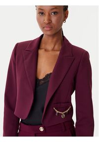 Rinascimento Bolerko CFC0126215003 Bordowy Regular Fit. Kolor: czerwony. Materiał: syntetyk #2